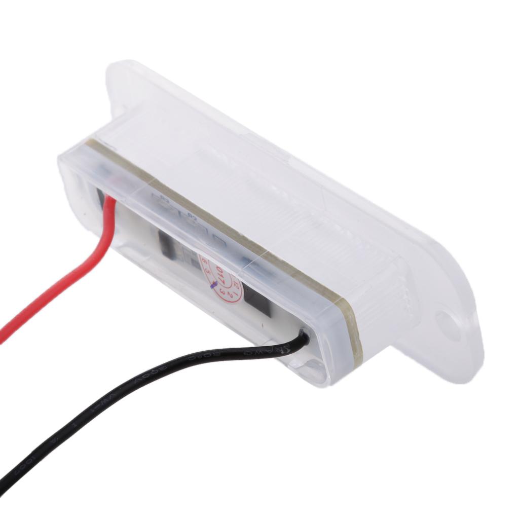 2 Pieces LED Number License Plate Light Lamp for Benz W463 G Class G500 G550