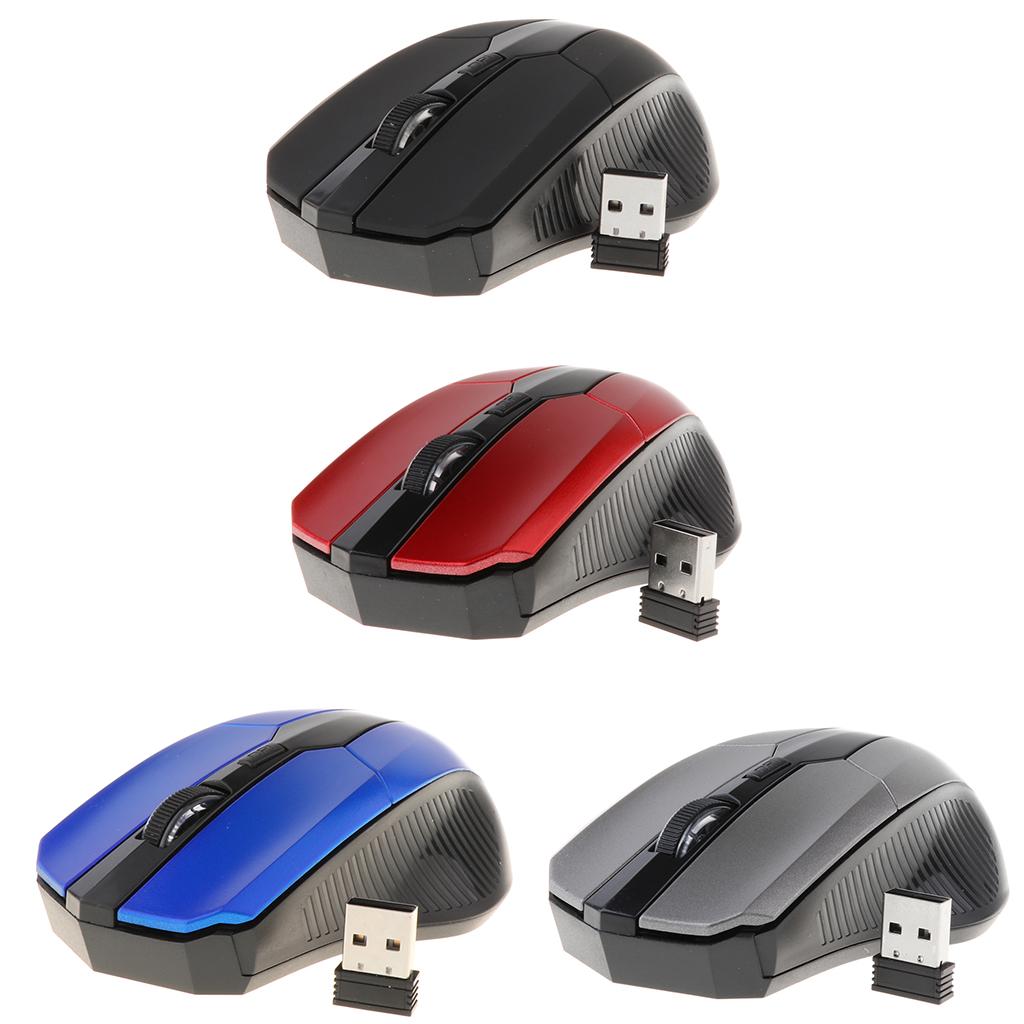 Laptop Wireless Mouse With USB Nano Receiver Fast Scroll Mobile Mouse