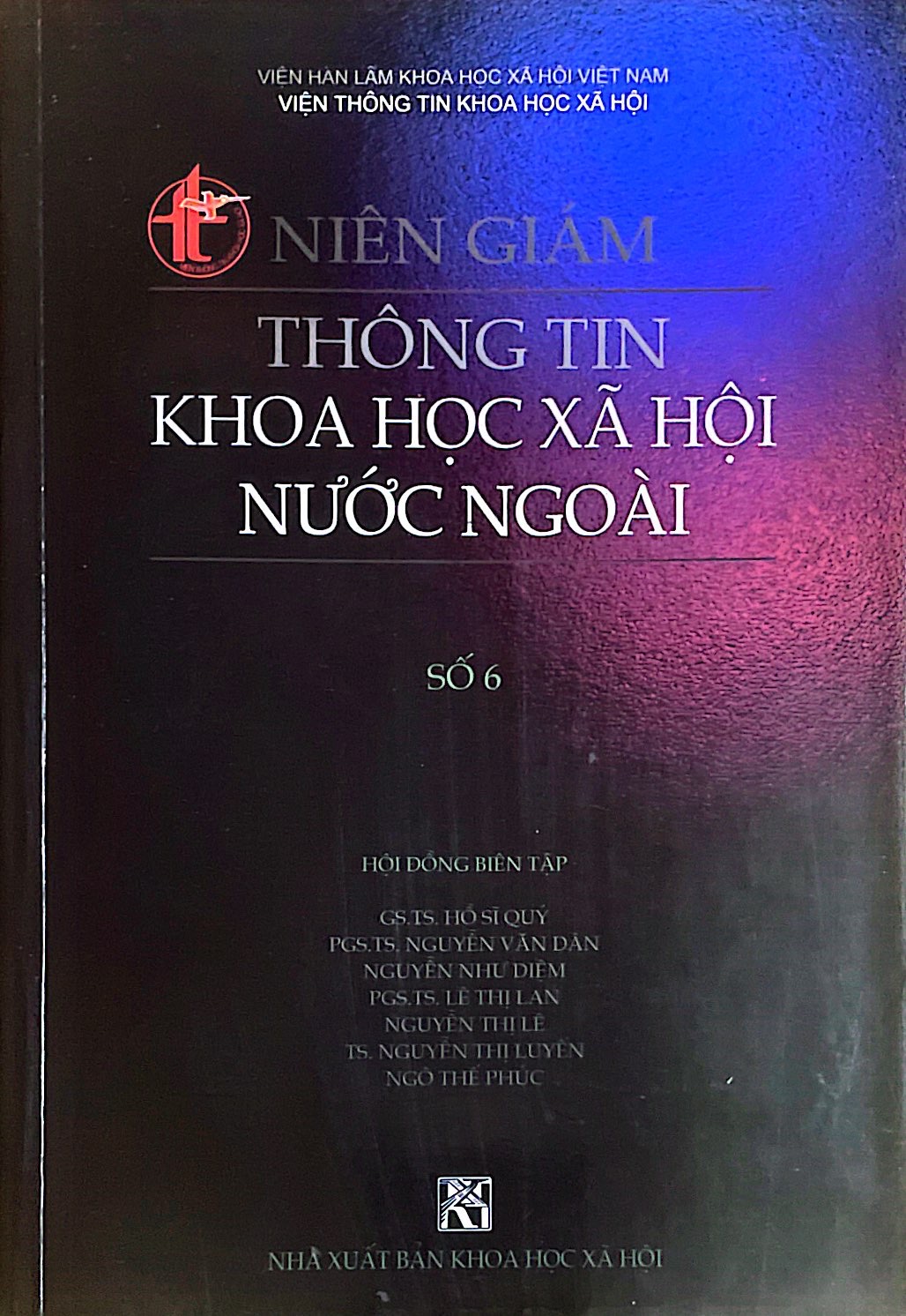 Niên Giám Thôn g Tin Khoa Học Nước Ngoài - Số 6