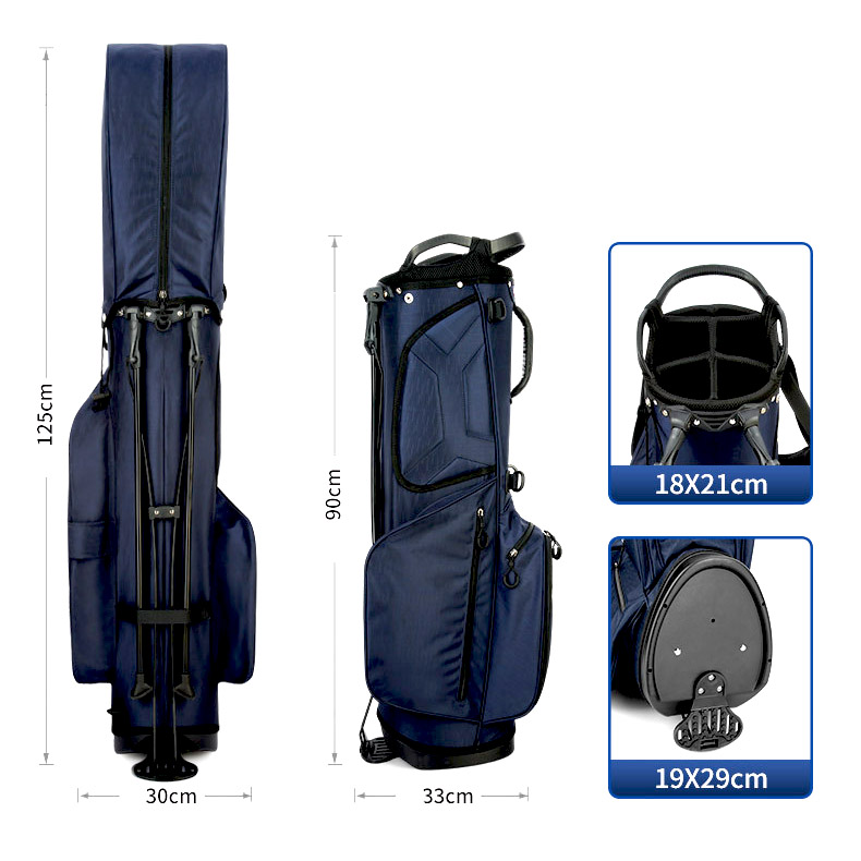 Thiết kế 2023 - TÚI GẬY GOLF FULLSET CHỐNG NƯỚC CÓ CHÂN CHỐNG - LIGHTWEIGHT WATERPROOF STAND GOLF BAG