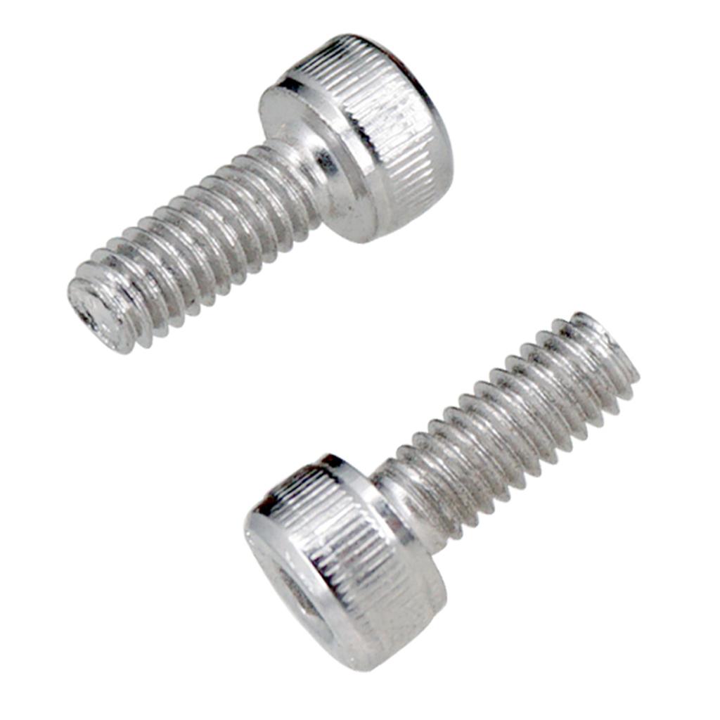 6 Miếng đàn Guitar điện Khóa Dây Nut Kẹp Lục Giác ốc Vít M4