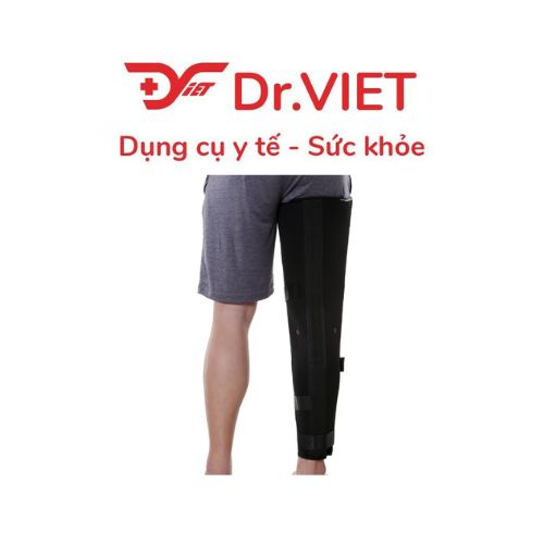 Nẹp gối  dài 50-60-70cm - Hỗ trợ cố định vùng quanh khớp gối