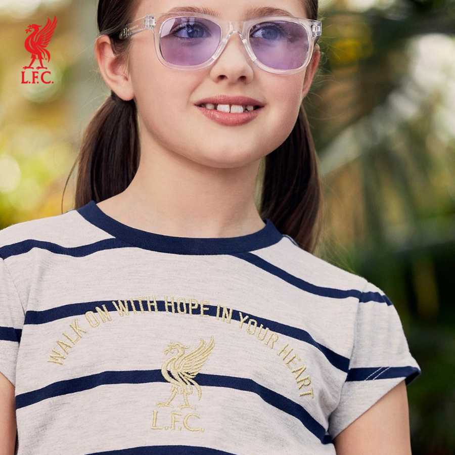 Áo thun tay ngắn thể thao trẻ em LFC Intl Jnr Stripe Hope - A15645