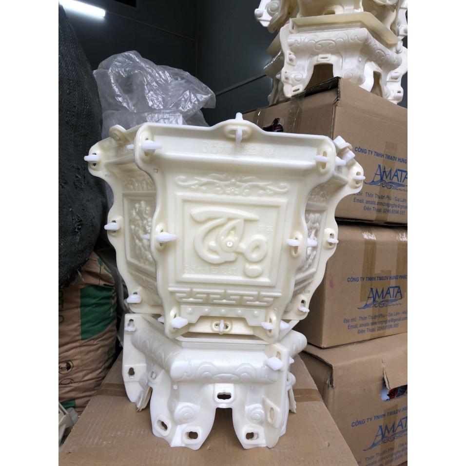 Bộ khuôn lục giác 35 dáng đứng TÙNG CÚC MAI+PLT