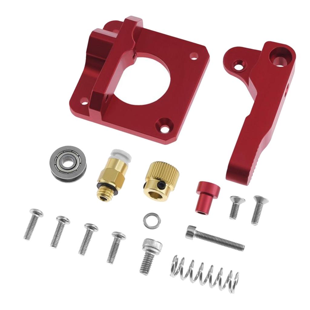 Drive Feed Aluminum Red Right MK8 Extruder For Ender 3 CR10 CR10S PRO CR8
