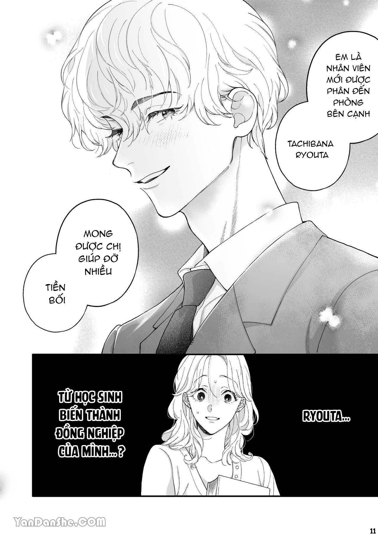 rõ ràng là cô gái vậy mà lại để học sinh cũ dạy mình lần đầu tiên chapter 1 10