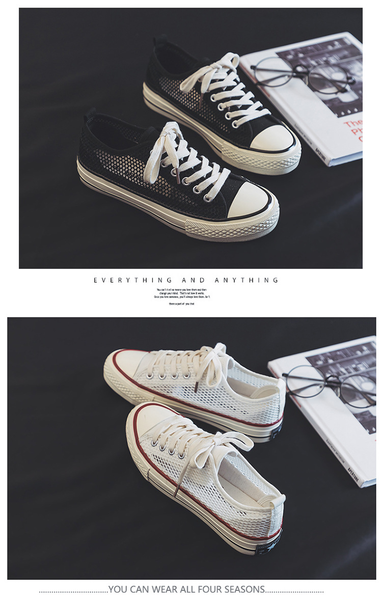 Giày sneaker thể thao dạng lưới thoáng khí, năng động, phong cách M8036