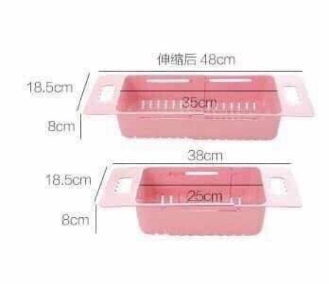 Rổ nhựa lúa mạch cài bồn rửa