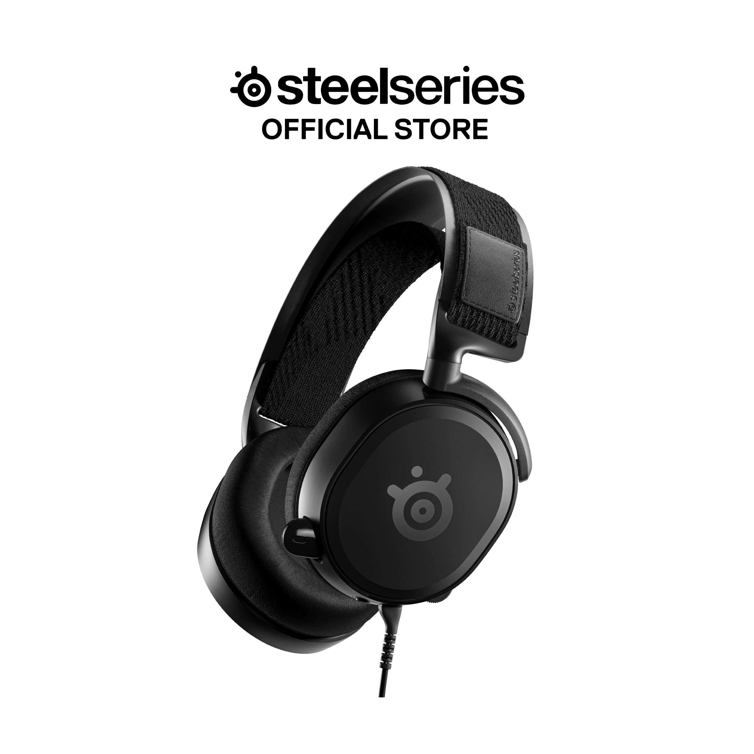 Tai nghe chụp tai gaming có dây SteelSeries Arctis Prime màu đen, âm thanh Hi-Fi, Hàng chính hãng, Bảo hành 1 năm