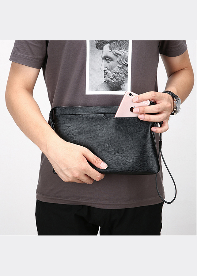Ví cầm tay nam - Clutch nam da pu 3187