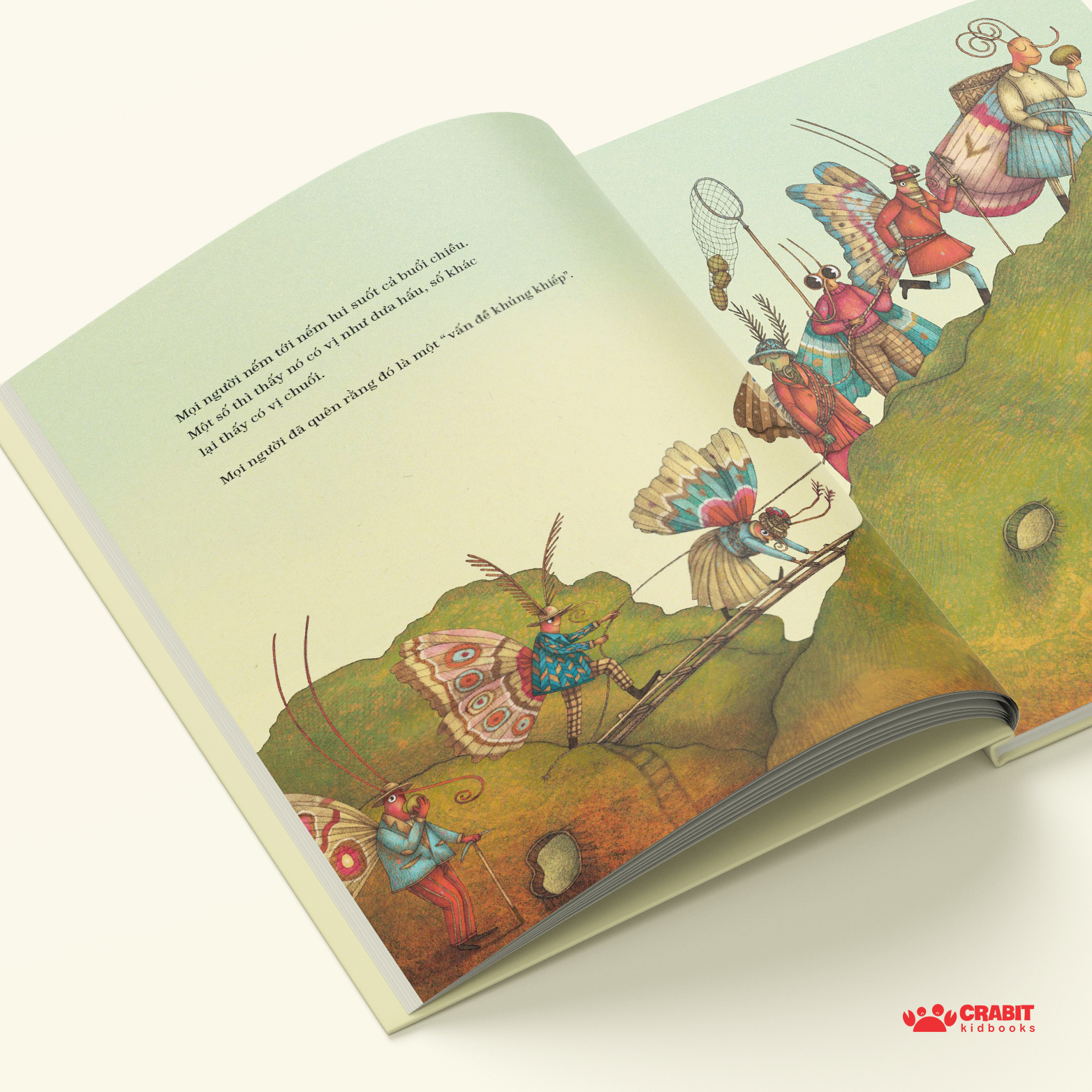 Sách - To như trái núi, nhẹ tựa lông hồng - Crabit Kidbooks