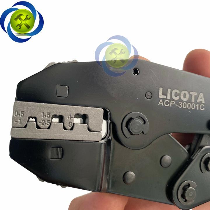 Kìm bấm cos Licota ACP-30001C (0.5 - 6mm2)