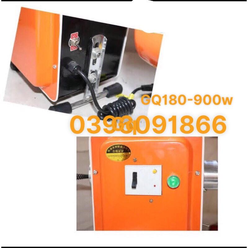 Máy thông cống GQ180 - 900w kèm dây lò xo phi 8,16 + 6 đầu thông