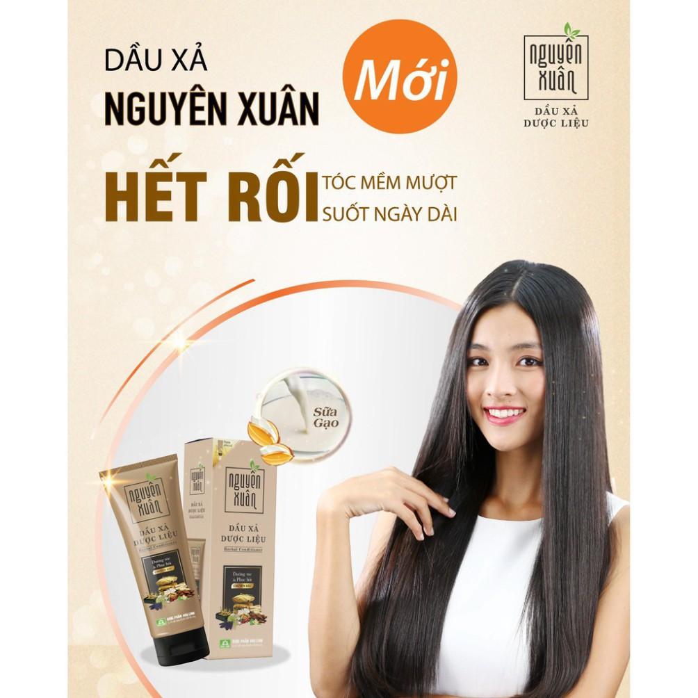 Dầu xả dược liệu Nguyên Xuân (150ml) - Dưỡng tóc và phục hồi tóc chuyên sâu, giảm rụng tóc - NX3 05