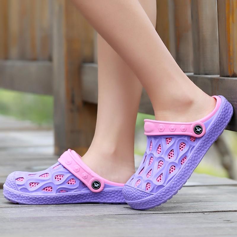 Dép cao su bít mũi thoải mái và thời trang cho cả nam và nữ