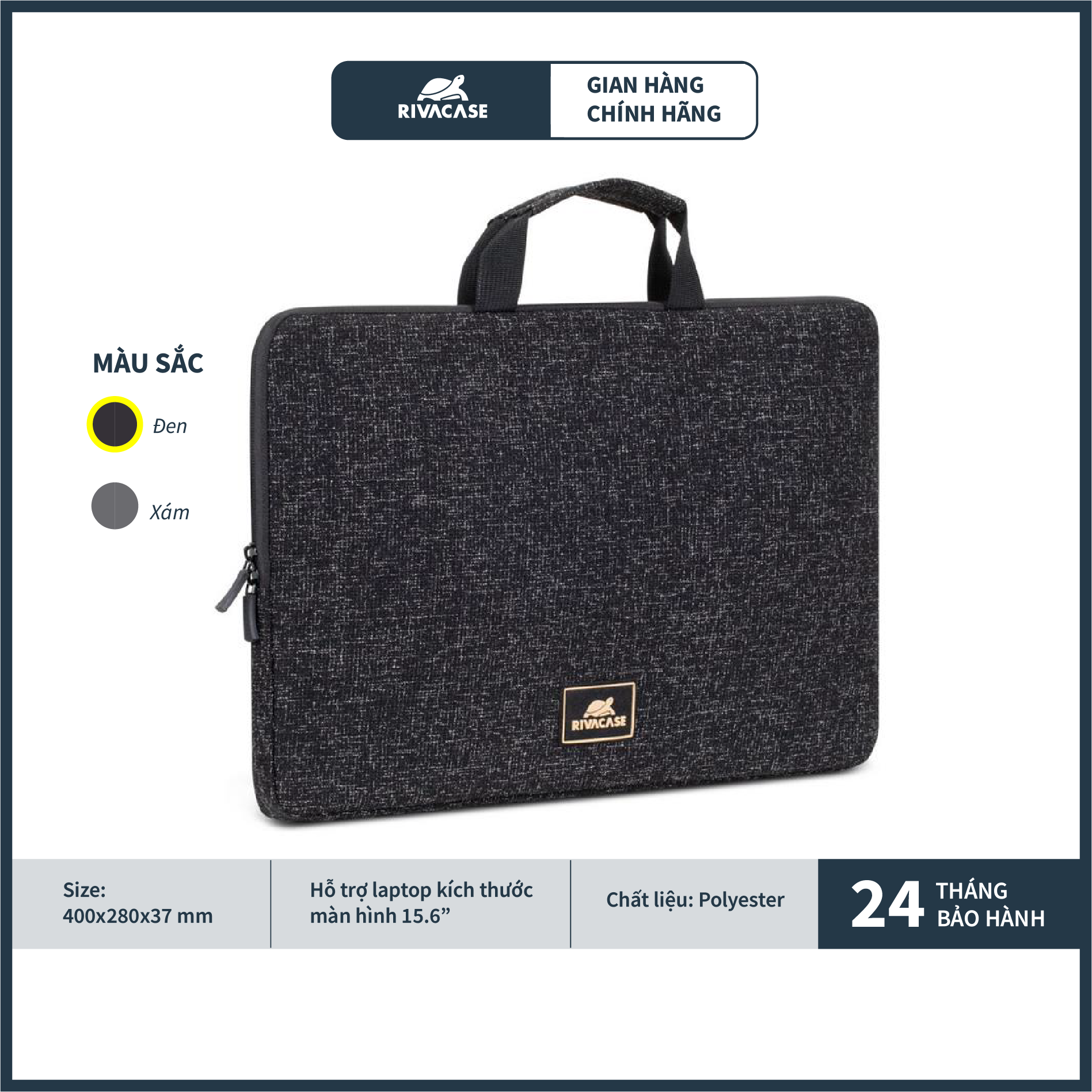 Túi chống sốc Rivacase 7915 dành cho Laptop 15.6