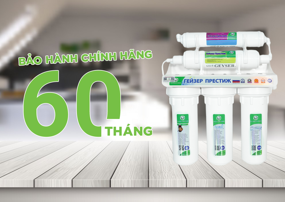 Máy lọc nước Nano Geyser ECO 8 - Hàng Chính Hãng