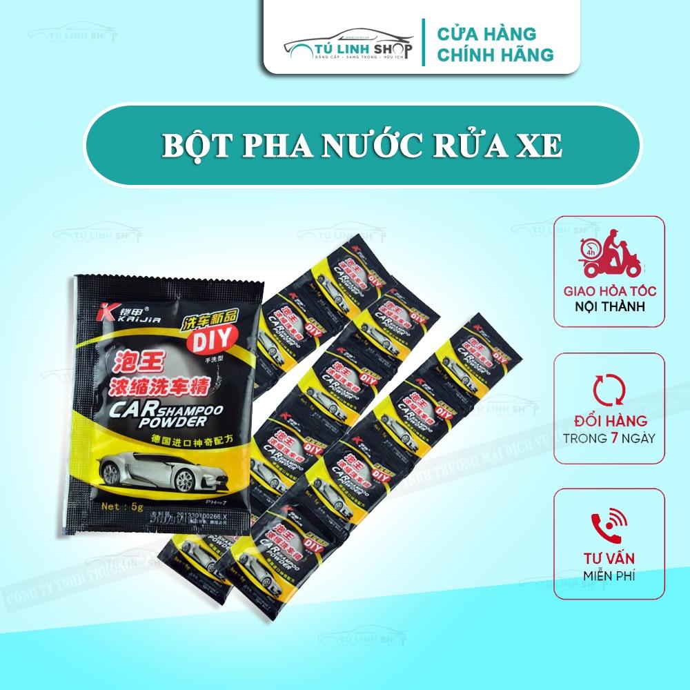 Bột rửa xe Ô Tô Car Shampoo Powder, tẩy rửa sạch sẽ, an toàn cho sơn xe