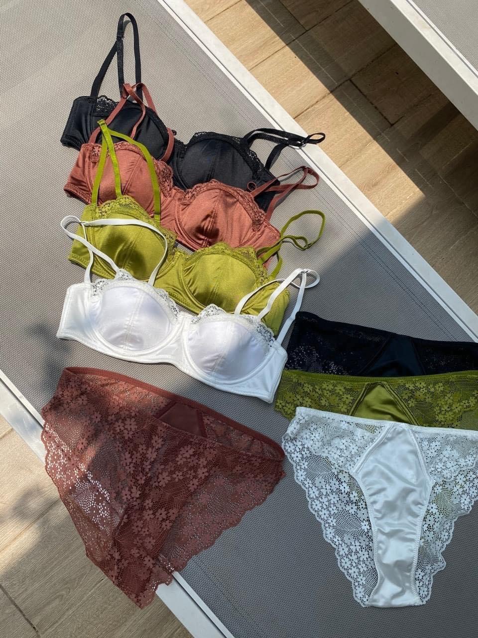 Bộ Bra Nữ Phối Ren Cá Tính - B.Lingerie