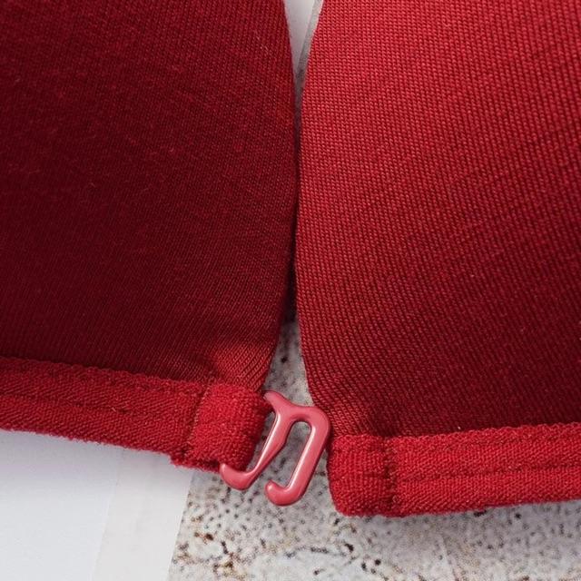 Áo Lót Bralette Cotton Dây Mảnh Cài Trước - Có Size- B082