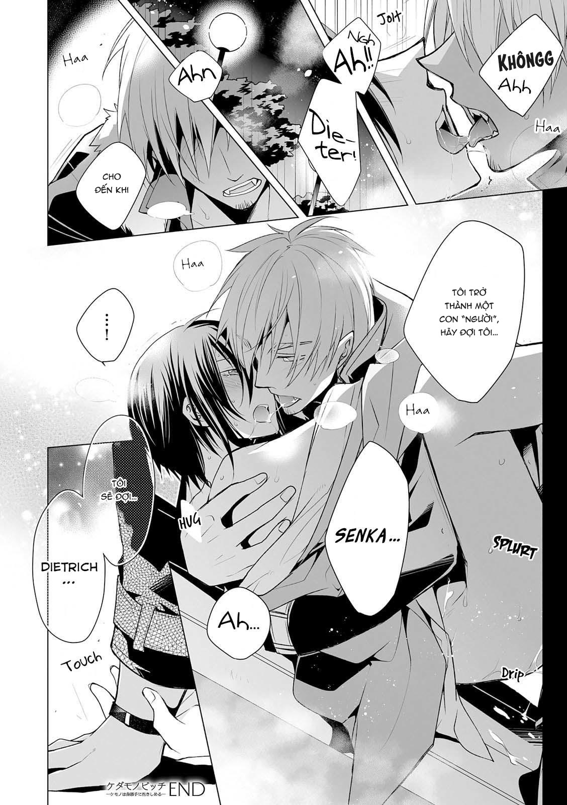 anh chàng người sói và tiểu thuyết gia lập dị chapter 4.2 13