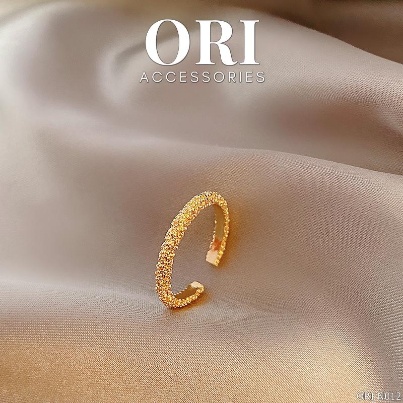 Nhẫn nữ Freesize đơn giản Hafwen tinh tế sang trọng ORI ACCESSORIES N012