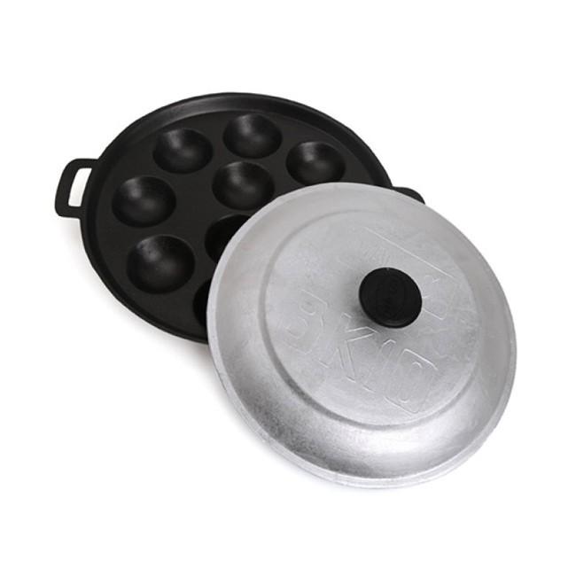 Khuôn Đổ Bánh Khọt 12 Lỗ Thương Hiệu Vạn Lợi loại nắp nhôm