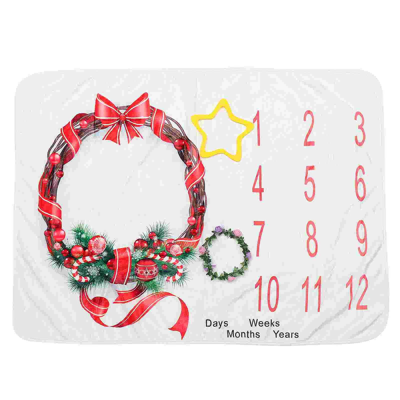 Bé Cột Mốc Chăn Trẻ Sơ Sinh Nền Chụp Ảnh Trang Trí Sơ Sinh Xe Đẩy Thảm