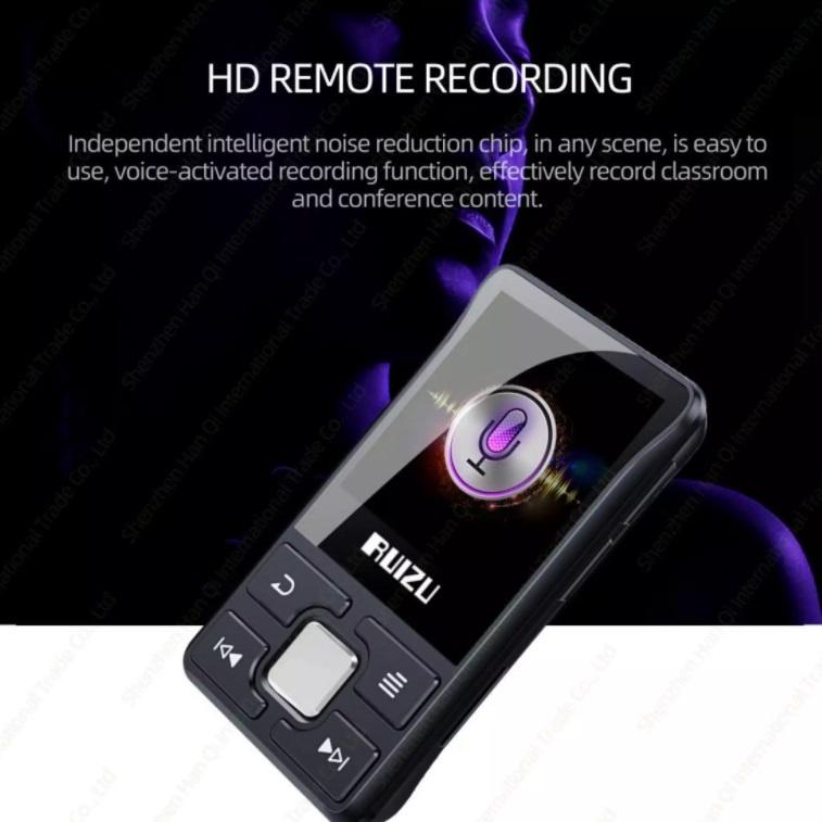 Máy nghe nhạc MP3 MP4 bluetooth RUIZU X55 - Hàng chính hãng