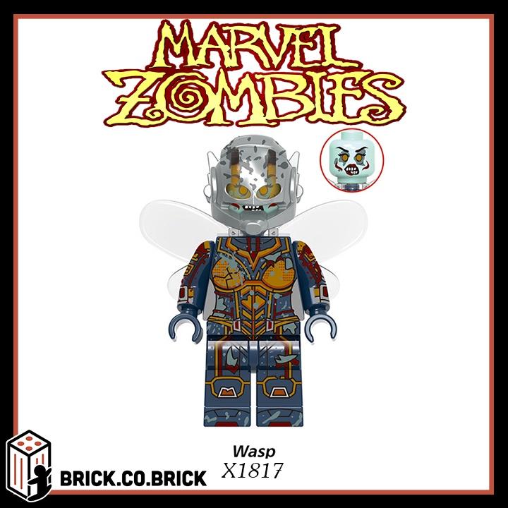 Đồ Chơi Sáng tạo Zombies Lắp Ráp Minifig Siêu Anh Hùng Zombie What if Bản Mới Nhất X0325 Captain Doctor Strange