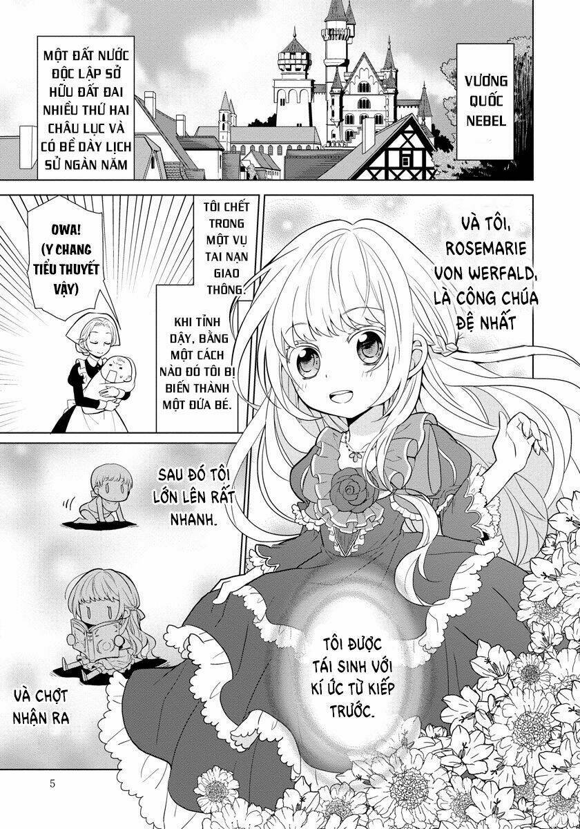 công chúa tái sinh hôm nay cũng phá flag chapter 1 4