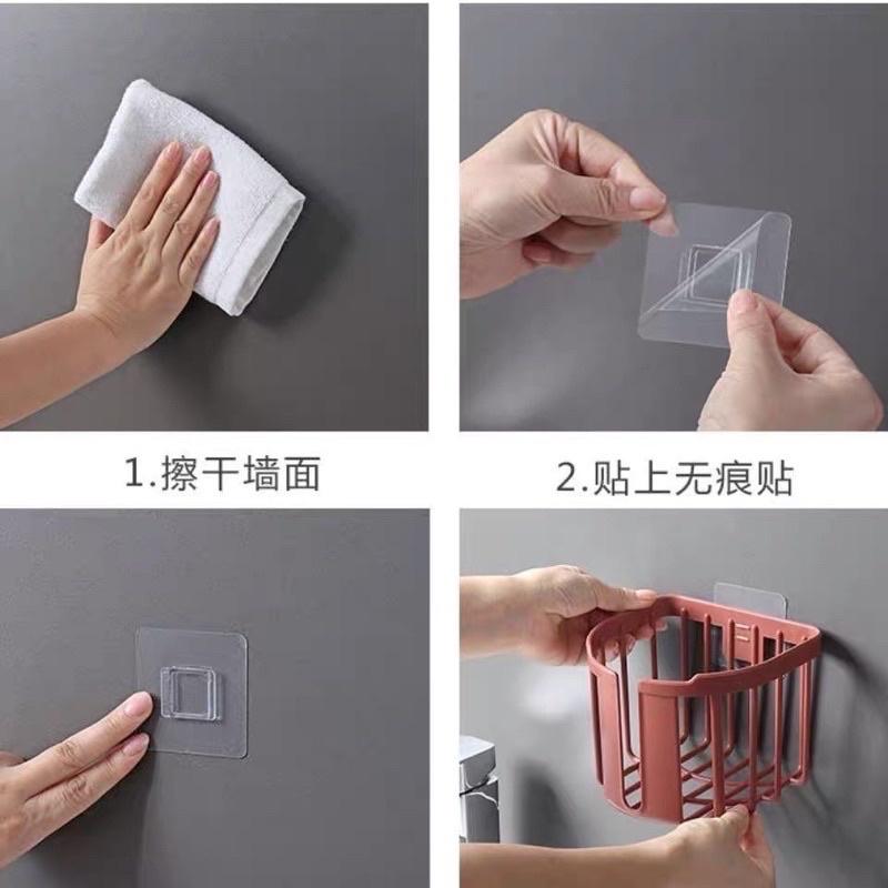 Rỏ đựng giấy,đựng chai lọ dính cường lực siêu chắc