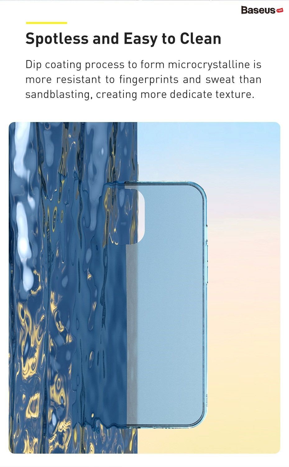 Ốp lưng cường lực nhám viền dẻo chống sốc Baseus Frosted Glass Protective Case dùng cho iPhone 12 Series_Hàng Chính Hãng