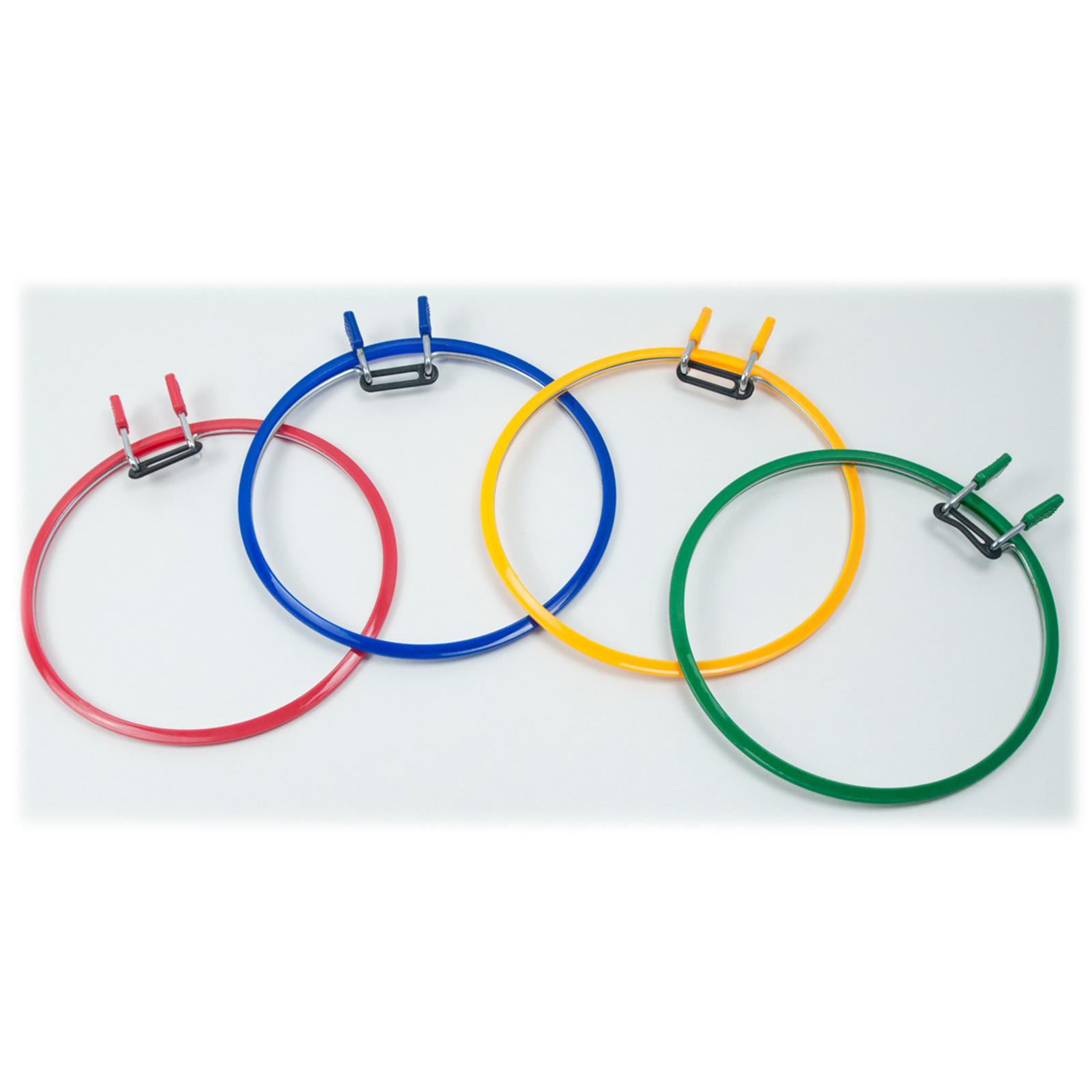 Embroidery Hoop Cross Stitch Spring Tension Frame Adult DIY Display Supplies