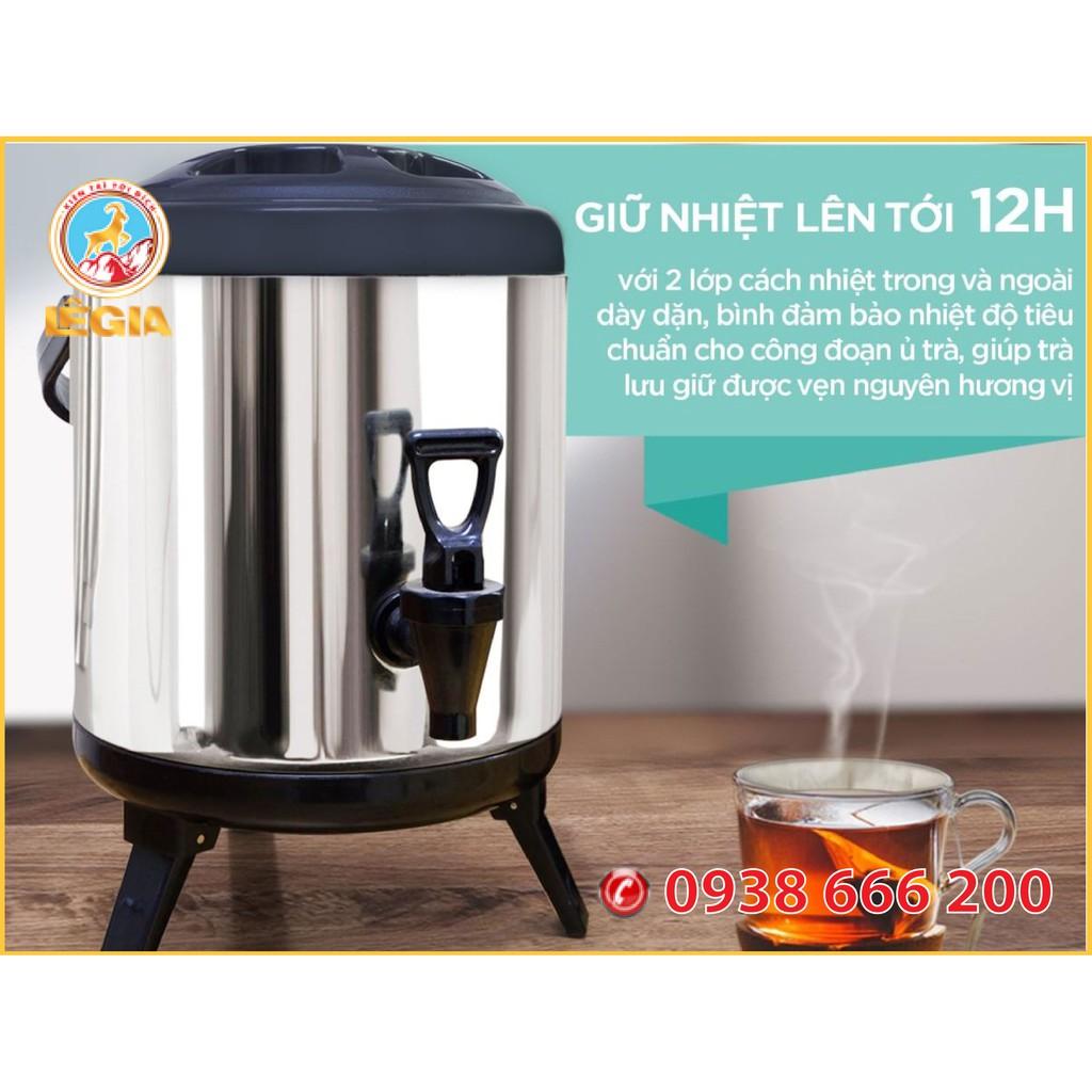 Bình Ủ Trà, Bình Giữ Nhiệt Trà Sữa 10L Inox