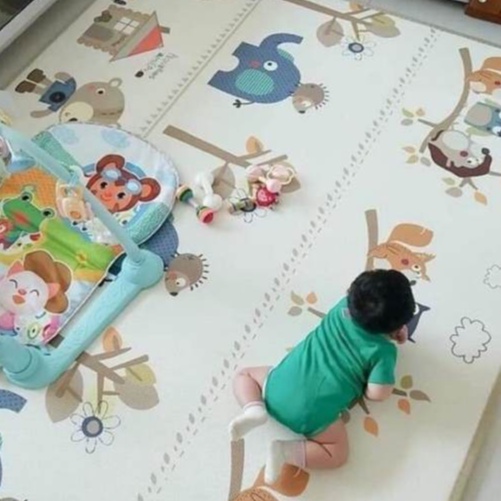 Thảm xốp trải sàn gấp gọn cho bé XPE Hàn Quốc Loại 1 1.8mx2m