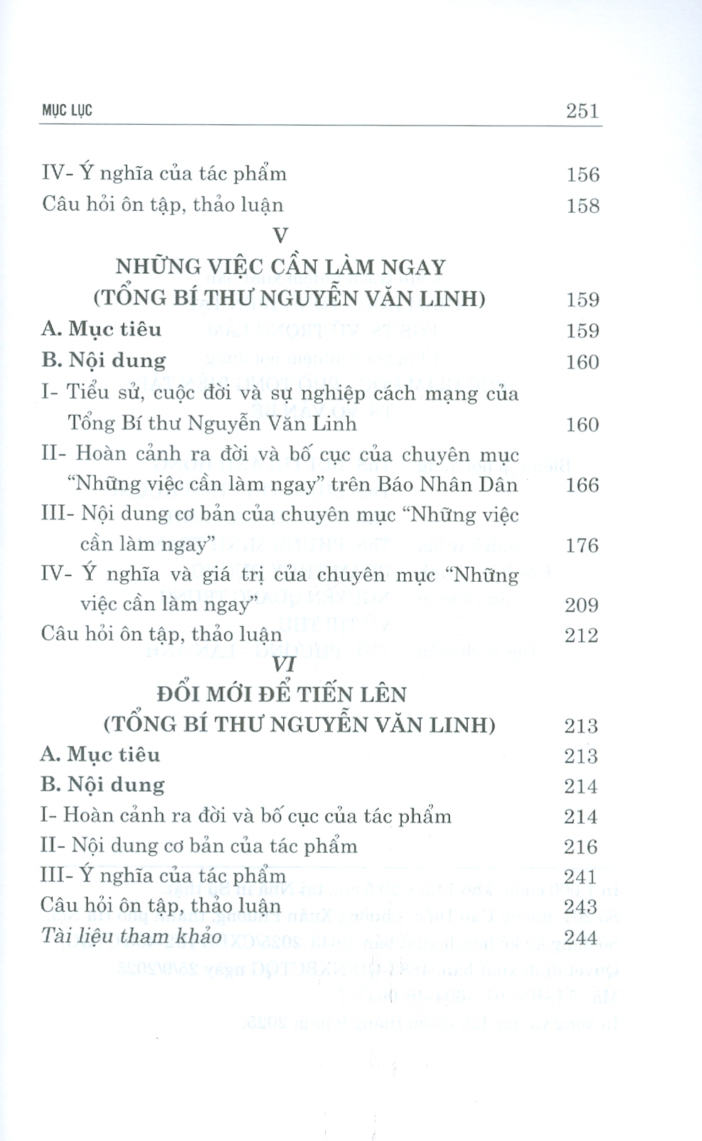 Giới Thiệu Một Số Tác Phẩm Của Các Đồng Chí Tổng Bí Thư Đảng Cộng Sản Việt Nam (Dành Cho Bậc Đại Học Hệ Chuyên Lý Luận Chính Trị)