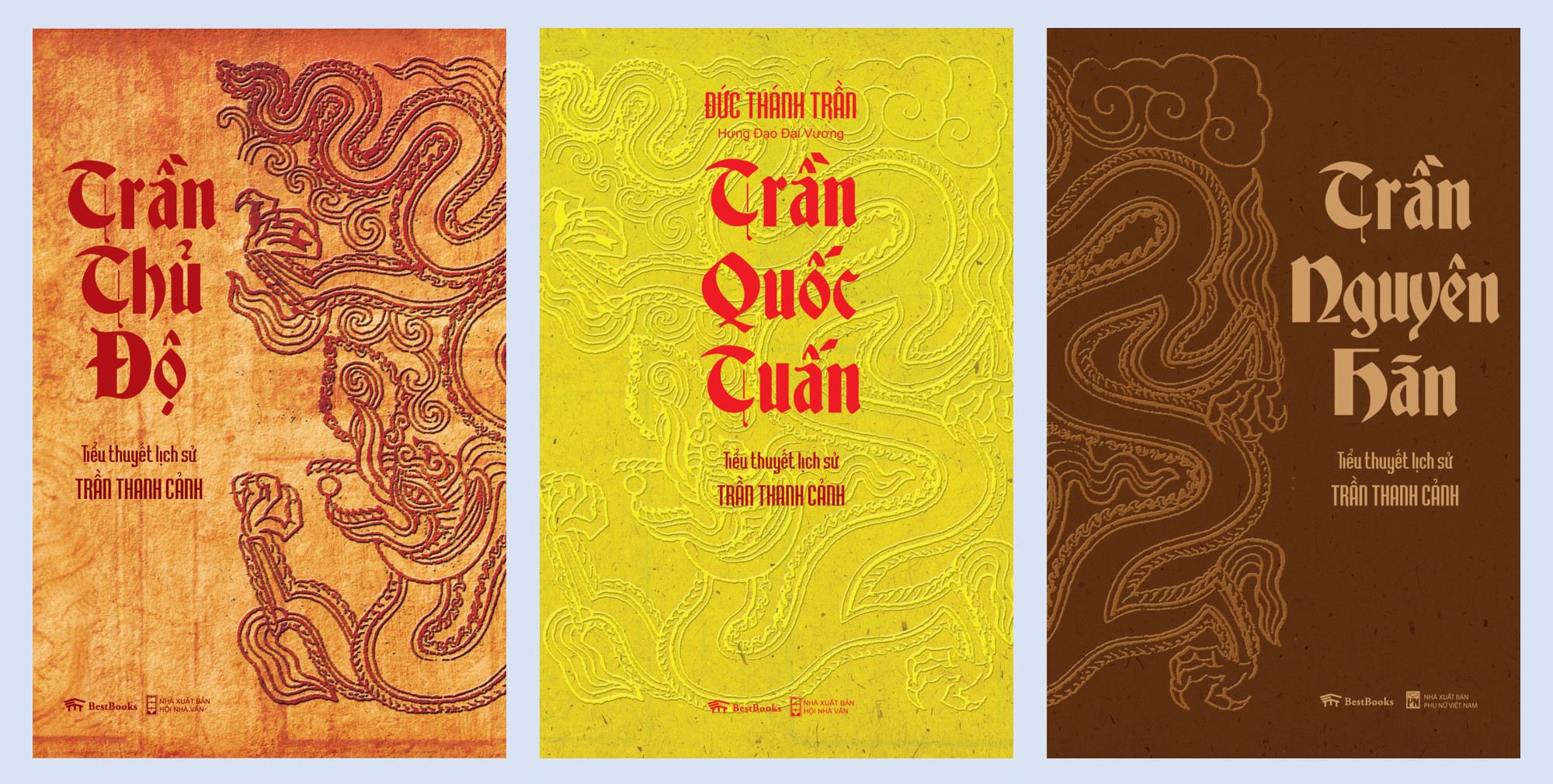 Combo 3 cuốn sách Tác Giả Trần Thanh Cảnh