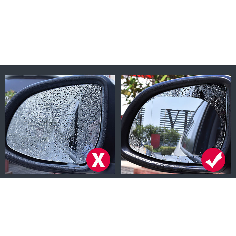 Tem dán chống mờ gương chiếu hậu ô tô ( Combo 2 miếng dán)