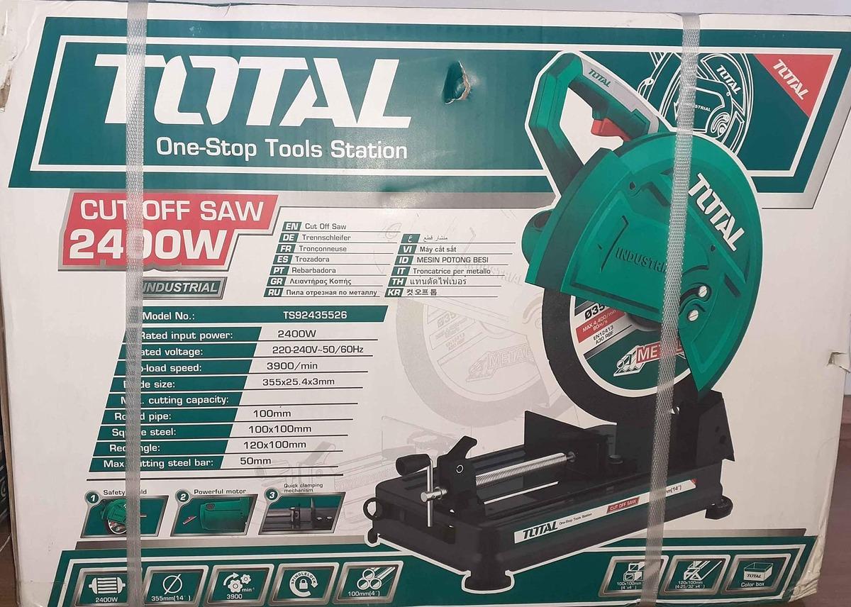 MÁY CẮT SẮT 355MM 2400W TOTAL TS92435526 - HÀNG CHÍNH HÃNG
