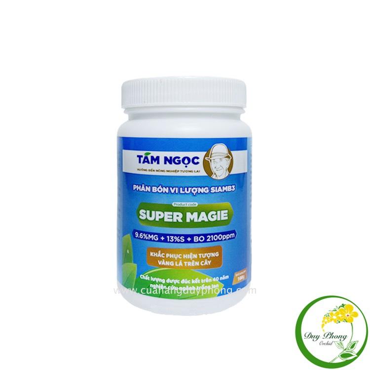 Bộ Tứ Super Thầy Tám Ngọc Super Kali, Super Canxi, Super Magie, Super 99 - Mập Rễ, Phát triển đỉnh ngọn - 100g/4hũ