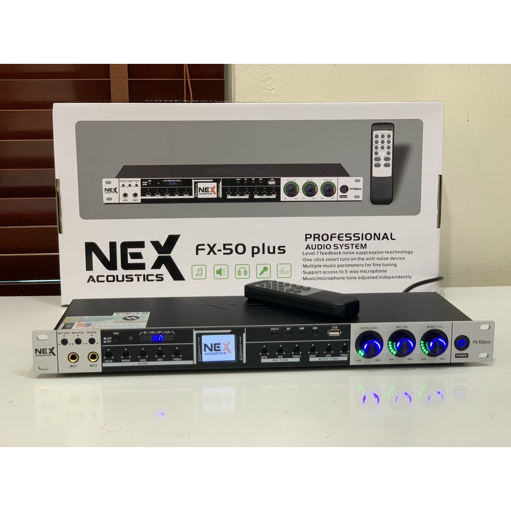 Vang Cơ Nex FX-50 plus, xử lý âm thanh hoàn hảo