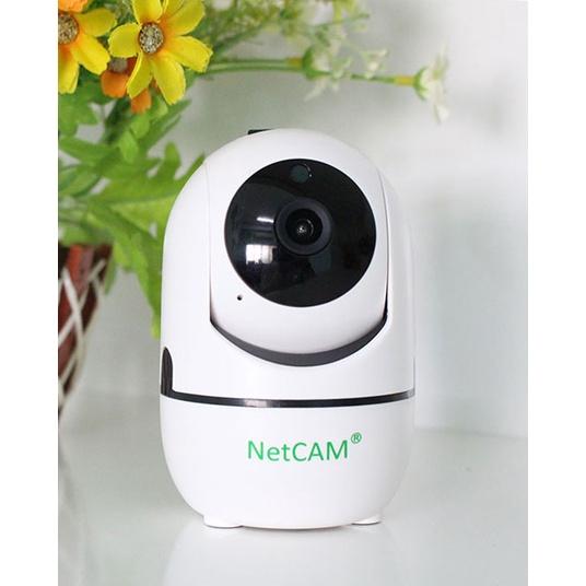 Camera IP WiFi NetCAM NR02, độ phân giải 4.0MP sắc nét, xoay 360 độ quan sát mọi vị trí - Hàng chính hãng