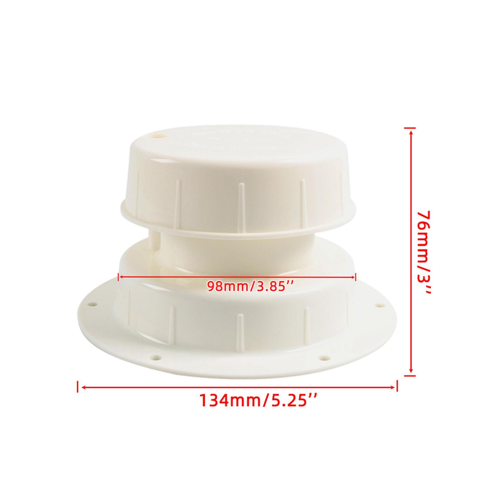 RV Plumbing Vent Cap, RV Cover Replacement Roof Cover Camper Vent Cap for 1 to 2 3/8 Inch Pipe Trailer Camper Motorhome