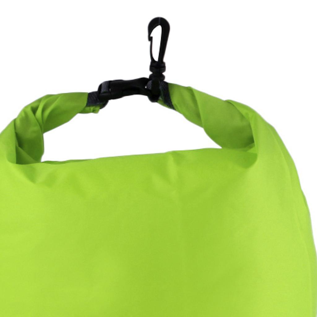 2X Waterproof Pack Sack Camping Rafting Kayak Compression Sack 20L Light Green