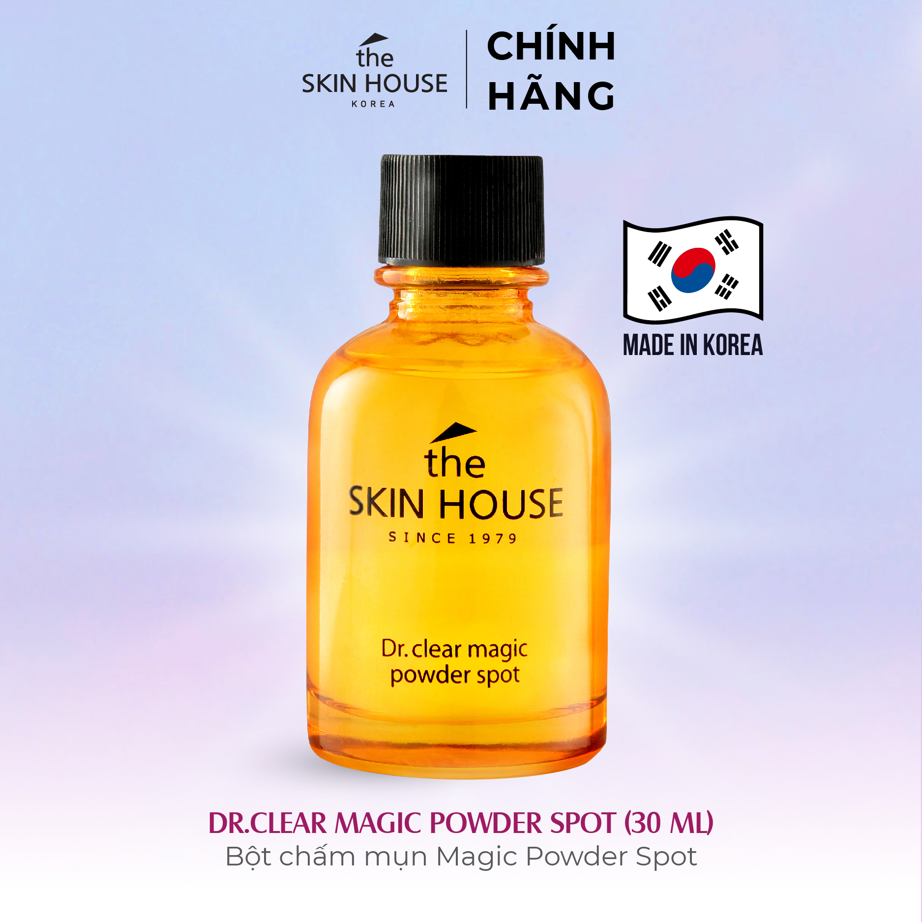 T14 Bột chấm mụn Magic Powder Spot - DR.CLEAR MAGIC POWDER SPOT 30ml