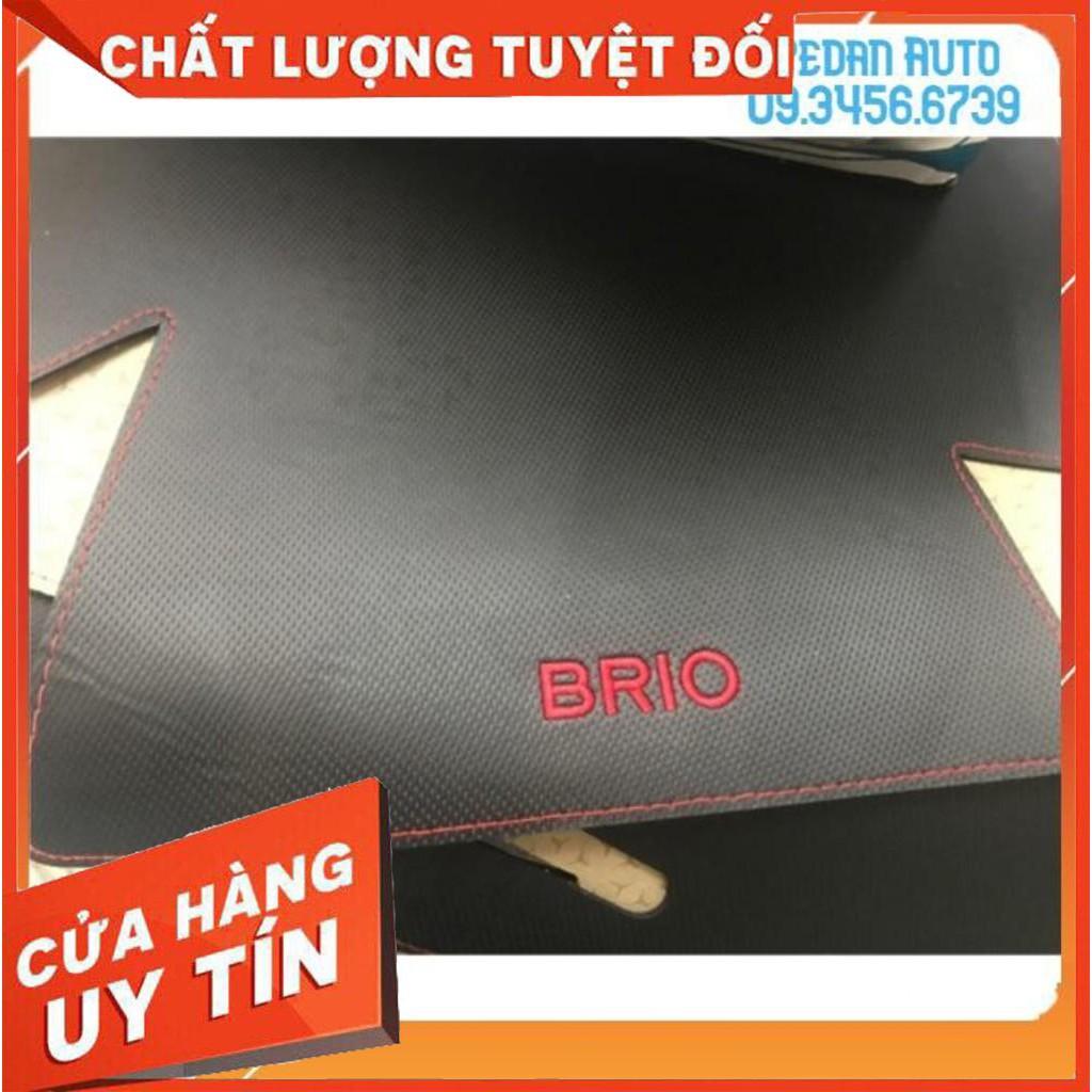 Thảm taplo carbon cao cấp xe Honda BRIO 2018 2019