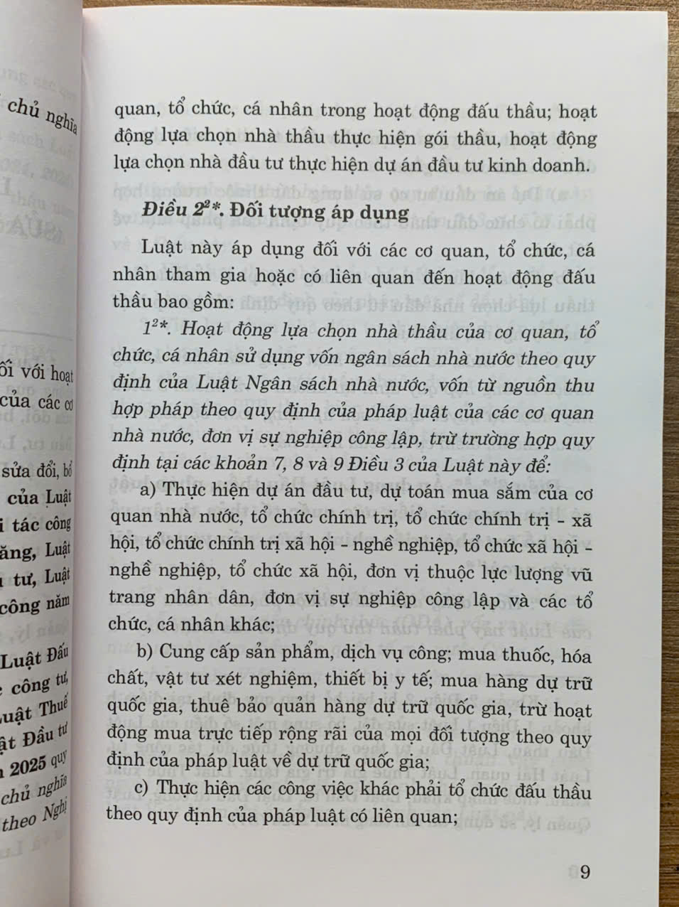 Luật Đấu Thầu năm 2023 (Sửa đổi, bổ sung năm 2024, 2025)
