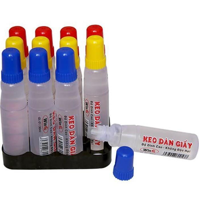 Keo dán giấy WINQ, Hồ dán giấy, 30ml