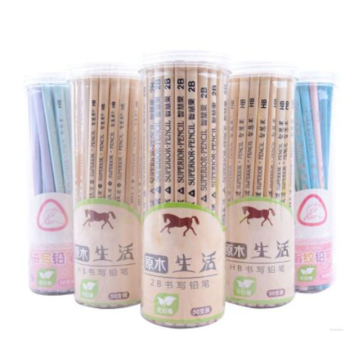 Hộp bút chì gồm 50 chiếc dành cho học sinh tiểu học